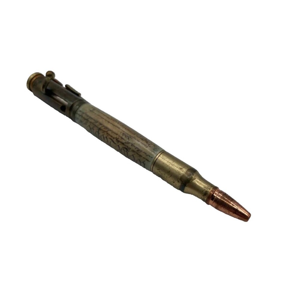 Handcrafted "We The People" Bolt Action Click Pen